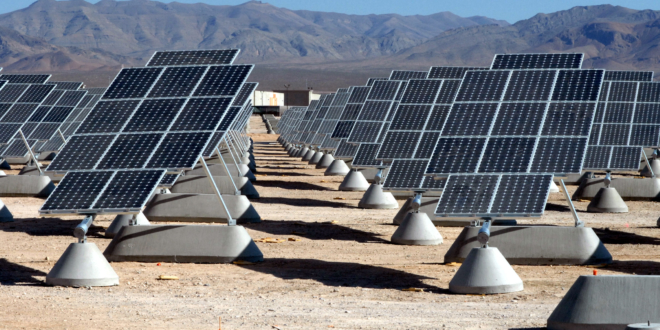 Nellis AFB Solar panels