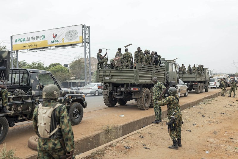 nigeria armee militaire