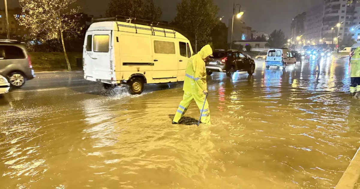 أمطار طنجة