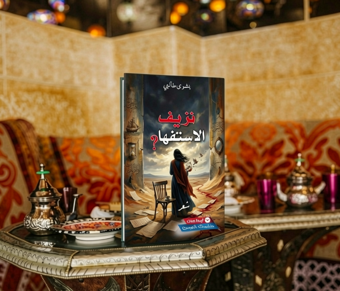 الشعر كمساحة لقلق العالم في "نزيف الاستفهام" لبشرى طالبي 1 Capture decran 2026 04 25 161601