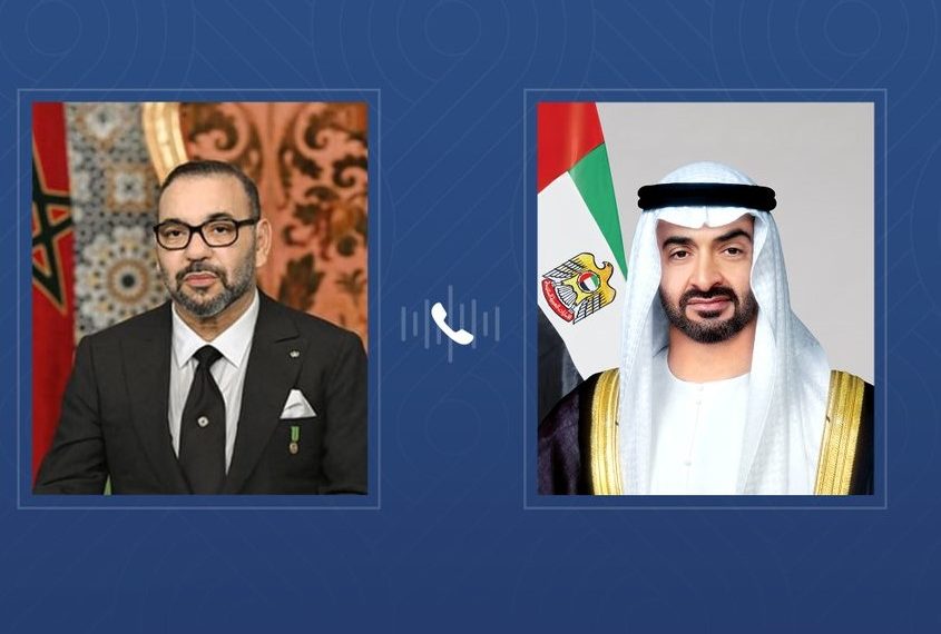 وام: جلالة الملك ورئيس دولة الإمارات يبحثان هاتفيا العلاقات الأخوية والتطورات الإقليمية 1 HGffEg aUAExO N