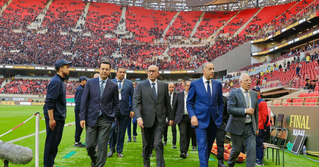 حموشي يتفقد الترتيبات الأمنية بمركب الأمير مولاي عبد الله قبل نهائي دوري أبطال إفريقيا 1 Capture decran 2026 05 24 194316