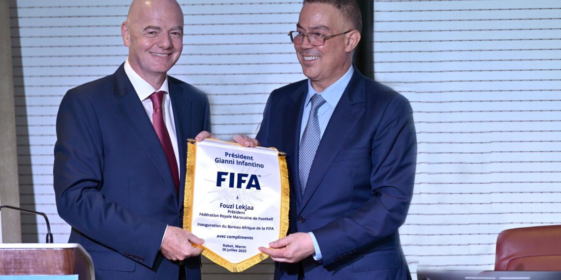 المغرب يجدد ثقته في إنفانتينو ويؤكد دعمه لترشحه لرئاسة الفيفا 1 IMG 8978