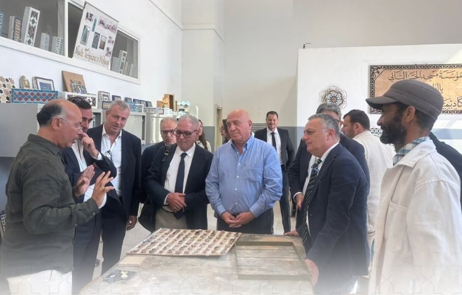 مرفوقا بعمداء خمس مدن صقلية عمدة مدينة "كالتاجيروني" الإيطالية في زيارة رسمية للمملكة 2 725947111 1492943828578505 8269179335734438112 n