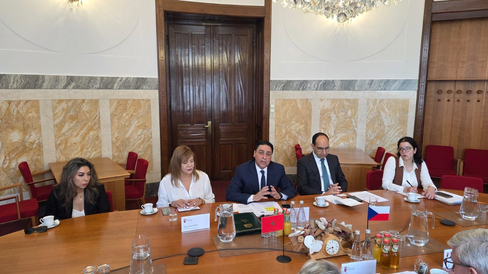 العلاقات المغربية التشيكية.. تعكس رغبة البلدين في الارتقاء بتعاونهما إلى مستوى شراكة استراتيجية شاملة 4 727845583 1420967536745963 3151958329390616500 n