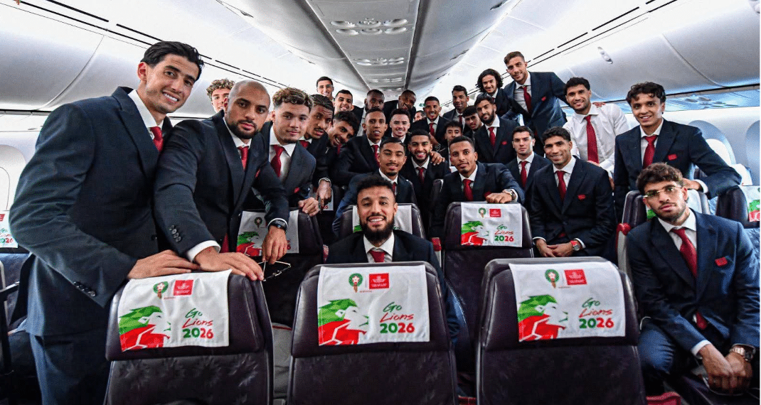 بعثة المنتخب المغربي تحط الرحال بأمريكا استعداداً لخوض كأس العالم 2026 1 Capture decran 2026 06 04 124646