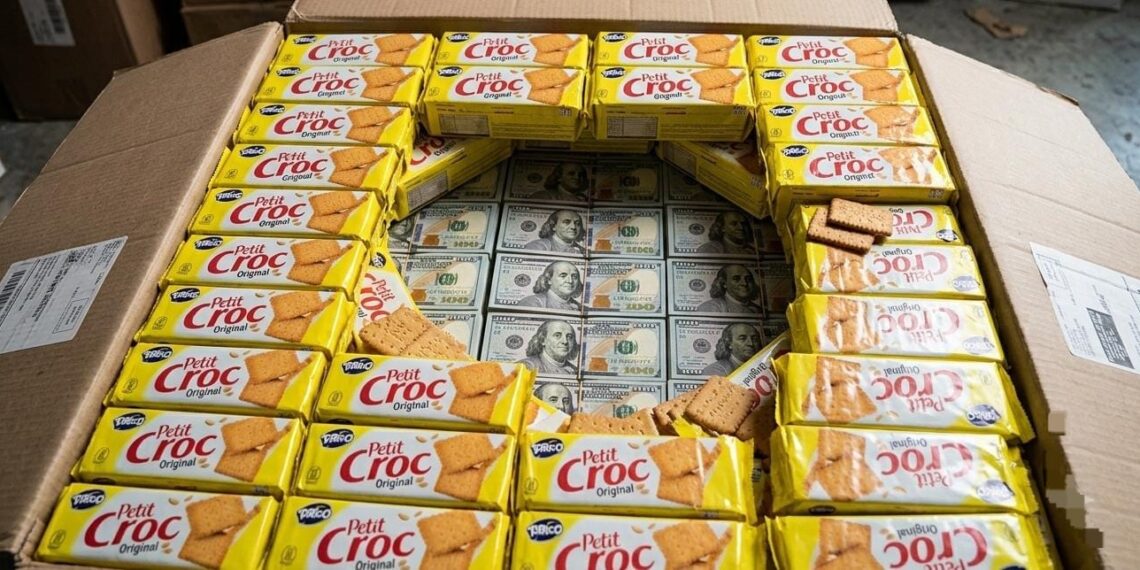 إحباط تهريب مليوني أورو كانت مخبأة داخل علب بسكويت بمطار الدار البيضاء 1 3 4