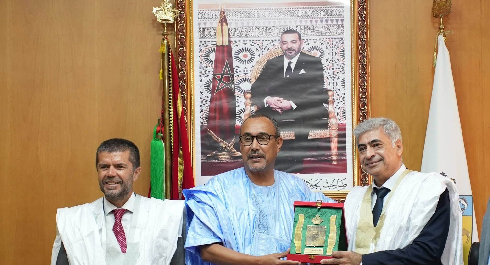 الخطاط يستقبل وفدا جامعيا رفيع المستوى من جزر الكناري الإسبانية 4 739699549 1044027424814123 6472482928354210343 n