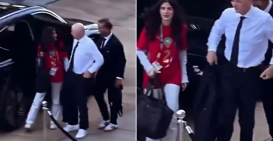 قبل مباراة فرنسا.. ابنة رئيس "فيفا" تخطف الأنظار بقميص المنتخب المغربي 1 Capture decran 2026 07 06 134057