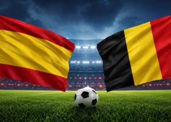 Date of the Spain vs. Belgium quarter final match