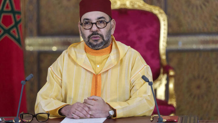 برقية تهنئة من جلالة الملك إلى السيد هاكيندي هيشيليما بمناسبة إعادة انتخابه رئيسا لجمهورية زامبيا 1 000 9PD64X 1