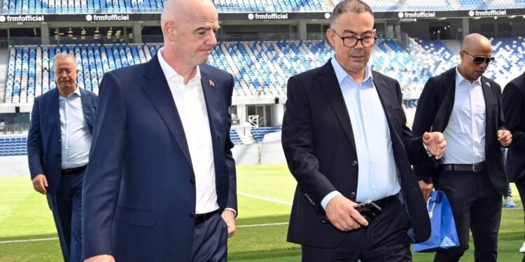 فوزي لقجع يرحب بقرار إنفانتينو سحب مشروع "FIFA Forward Enterprise" 14 IMG 20260801 WA0135
