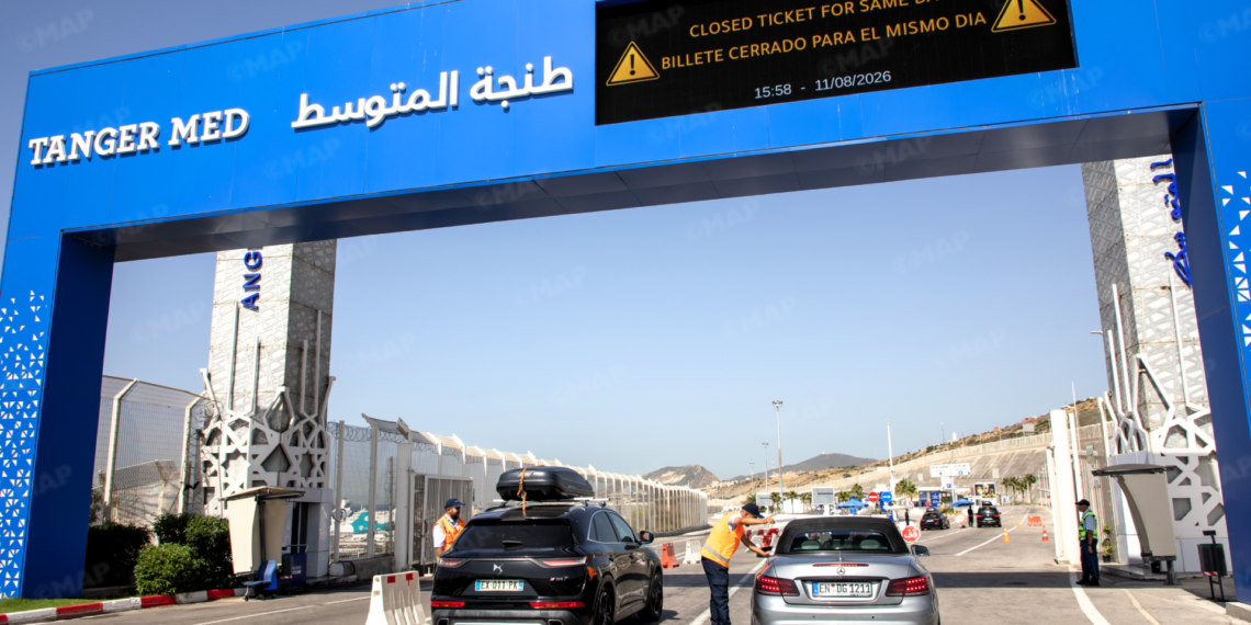طنجة المتوسط: اعتماد نظام “التذكرة المغلقة” لضمان انسيابية عملية مرحبا 2026 1 MAP0221444855