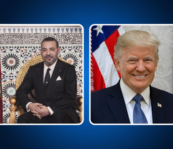 Trump et SM Le Roi 508 x 300 px