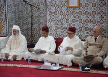 عامل تمارة يترأس حفلاً دينياً بمسجد مولاي علي الشريف تخليداً لذكرى المولد النبوي الشريف 6 WhatsApp Image 2026 08 24 at 23.33.41