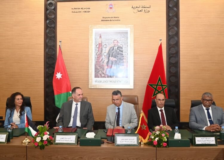المغرب والأردن يوقعان اتفاقية للتسليم لتعزيز التعاون القضائي بين البلدين 9 WhatsApp Image 2026 08 28 at 12.55.59