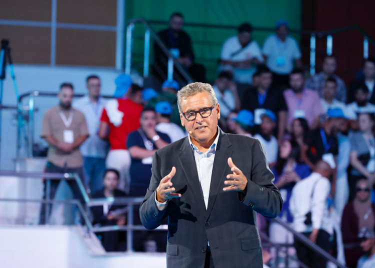 من وجدة.. أخنوش يقود تجمعاً تواصلياً لـ«الأحرار» استعداداً للاستحقاقات المقبلة 5 akhnouch 1