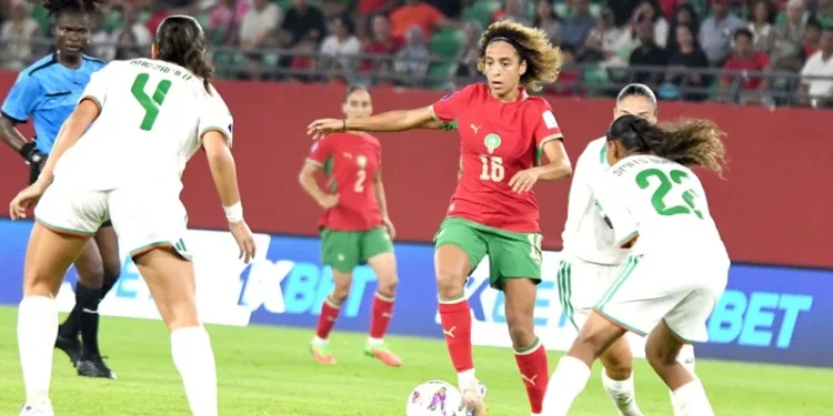 المغرب والجزائر في ديربي مغاربي من أجل الميدالية البرونزية 13 maroc algerie feminine 4