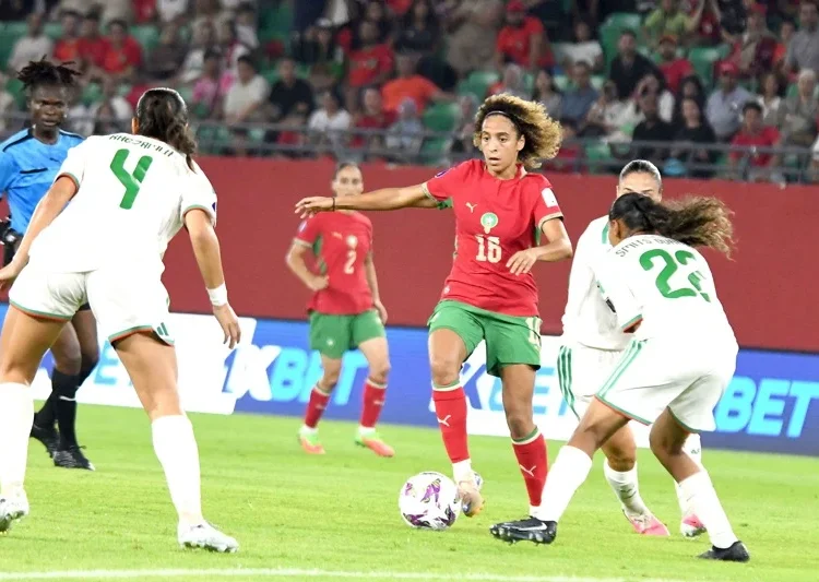 المغرب والجزائر في ديربي مغاربي من أجل الميدالية البرونزية 15 maroc algerie feminine 4