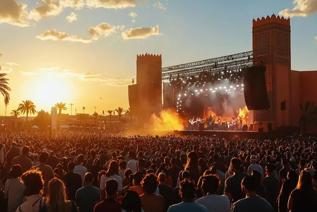 الرباط تستضيف الدورة الـ14 من مهرجان صيف الأوداية بين 9 و12 غشت 1 quotlarge outdoor music concert moroccan mawazine festivalquot 1168612 588370.jpg