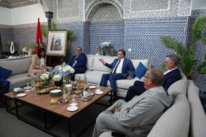 المنصوري تستقبل إدريس لشكر في إطار مشاورات تشكيل الحكومة الجديدة 2 1 3