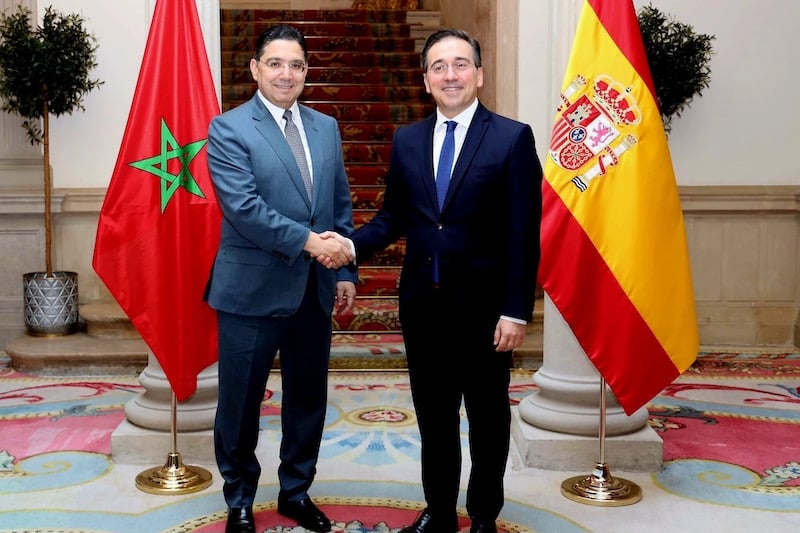 تنسيق بين الرباط ومدريد لمنع التسلل إلى سبتة 1 Bourita Jose Manuel Albares2