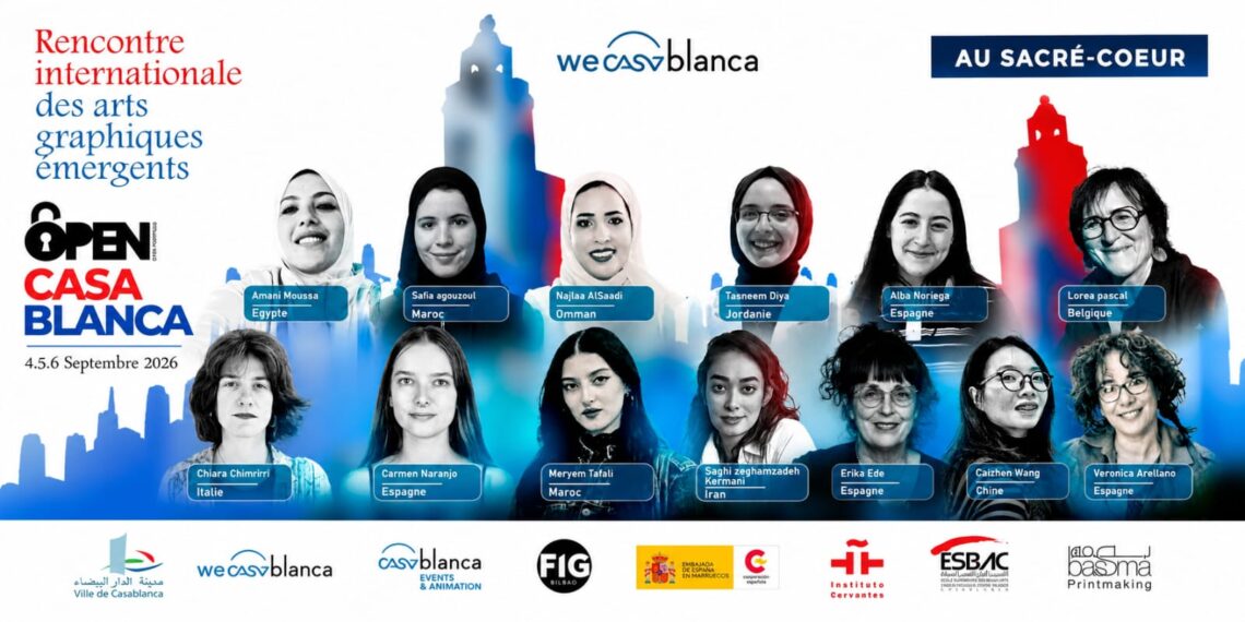 الدار البيضاء تحتضن ملتقى دوليا للفنون الغرافيكية بمشاركة 13 فنانا ناشئا 1 IMG 20260902 WA0022