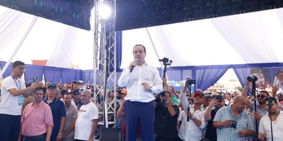 شوكي من جرف الملحة: «الأحرار» يراهن على حصيلته ويعد برفع الحد الأدنى للأجر إلى 5 آلاف درهم 1 IMG 20260904 WA0082