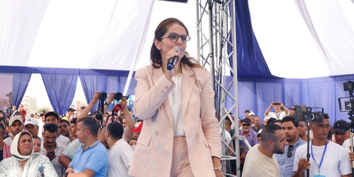 من جرف الملحة.. شاهيم تبرز رهان الأحرار على الإنصات وتدافع عن حصيلة خمس سنوات 1 زينة شاهيم