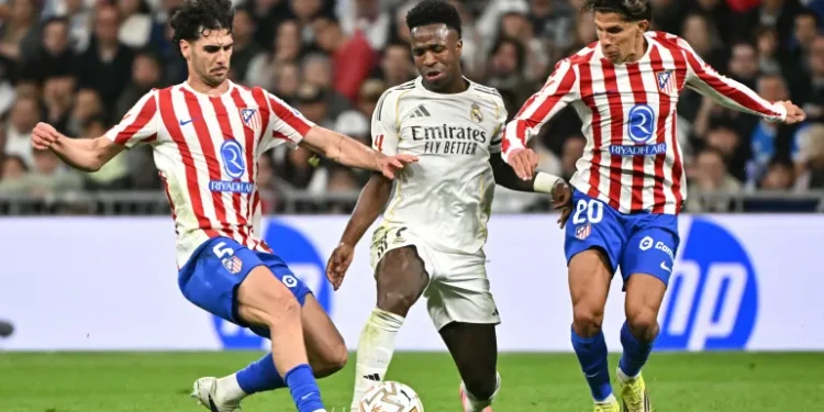 الدوري الإسباني.. تعرف على القنوات الناقلة لمباراة ريال مدريد وأتلتيكو مدريد 14 afp 69c05aa19ff8 1774213793