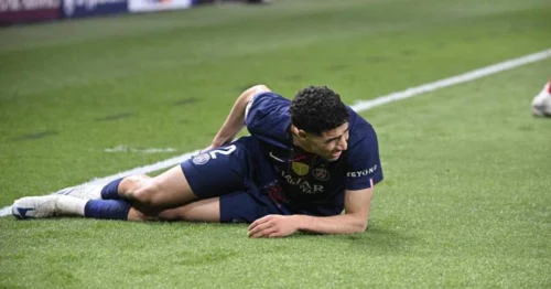 الدولي المغربي أإشرف حكيمي
