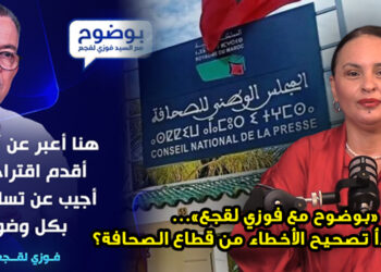 «بوضوح مع فوزي لقجع»… فهل يبدأ تصحيح الأخطاء من قطاع الصحافة؟ 4 فوزي لقجع