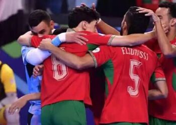 أسود القاعة يكتسحون مصر بسداسية ويعبرون لنهائي القارة.. 5 المنتخب الوطني المغربي لكرة القدم داخل القاعة
