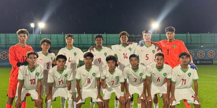 أشبال الأطلس يتعثرون أمام المكسيك في مباراة الترتيب 13 vis 1025202621572967