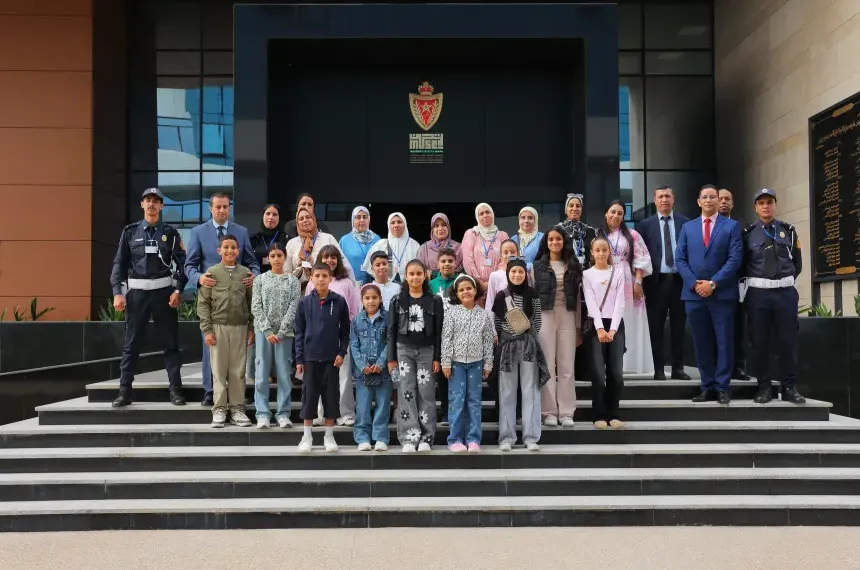 متحف الأمن الوطني بالرباط يفتح أبوابه أمام زوار من فئات خاصة 1 متحف الأمن الوطني